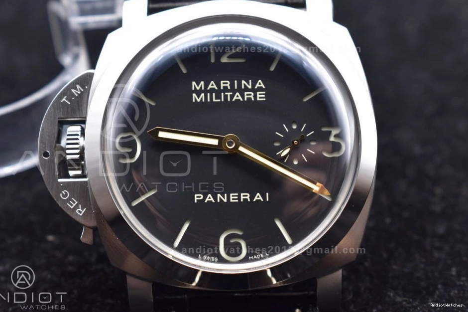 Strap H Best Edition Leather A6497 PAM217 993 XF Black Trendy 1:1 Dial on Y-Incabloc with Superlumed 0216